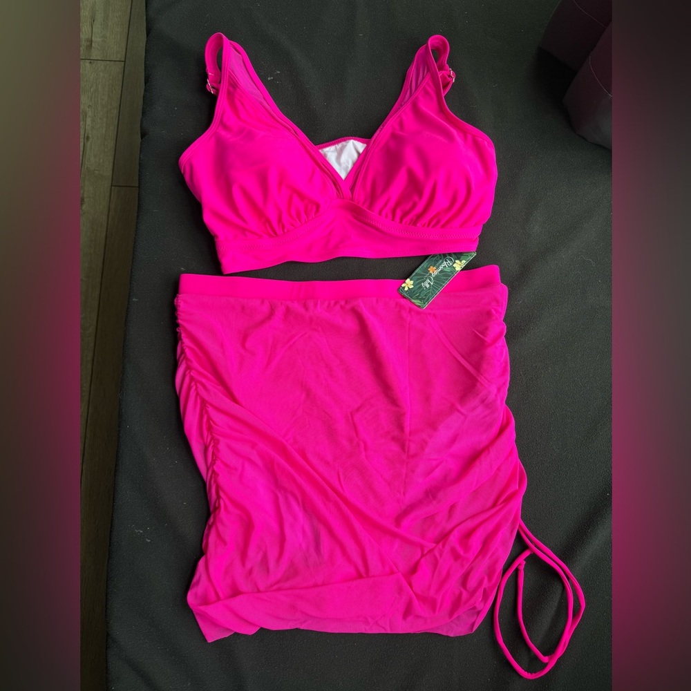 Vibrant Pink Bikini Set